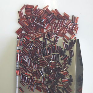 โกเมนสีแดงธรรมชาติ 5x1.5 มม. ทรงบาแกตต์ คุณภาพดีที่สุด พลอยเม็ดเดี่ยวสำหรับทำเครื่องประดับ - Product Image 2