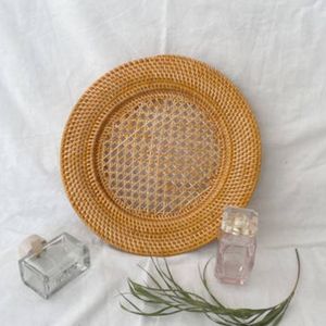 Boho <b>Placemat</b> Handmade Woven <b>Table</b> Mat Natural Eco Friendly <b>Dining</b> <b>Table</b> Decor for Kitchen Restaurant Hotel Use - Product Image 2