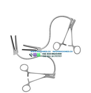 Hot Sale Flex <b>Clamp</b> <b>Quick</b> Bend Cosgrove Stainless Steel 61mm inserts FOGARTY JAW Surgical Instruments Pakistan CE Certified - Product Image 1