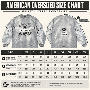 Sudadera Unisex Personalizada con Mangas en Capas, Estilo Oversize, Lavado Ácido, Gráfico Desgastado, Cuello Redondo de Felpa Francesa, OEM, Marca Privada - Product Image 6
