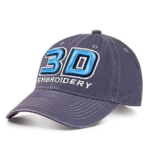 Gorras de Béisbol Bordadas en 3D Personalizadas, Gorra Deportiva Ajustable de Algodón para Hombre y Mujer, Logotipo Bordado Personalizado - Product Image 1