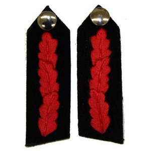 Écussons de col topographiques pour uniforme officiel, écussons de col, écussons de gorgette, écussons de gorgette pour uniforme de cérémonie, bleu - Product Image 5