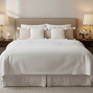 ชุดปลอกหมอน SOGA 6 ชิ้น สีน้ำตาลและสีขาว ลายถักเพชร พร้อมพู่ห้อย ตกแต่งอย่างมีสไตล์และใช้เป็นหมอนอิง - Product Image 5