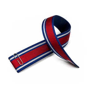 Cintas de hilo reciclado de nuevo diseño para oficiales - Tamaños y colores personalizables, cintas para ceremonias y ocasiones especiales, tamaño OEM - Product Image 1