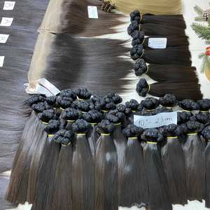 Extensiones de Cabello Natural Liso Vietnamita, Sedoso y Suave, Disponible en Longitudes Estiradas de 12, 14, 16, 18, 20, 22, 24 y 28 Pulgadas - Product Image 4