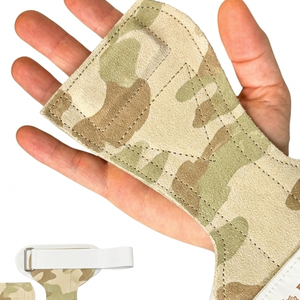 Sangles de musculation en cuir rembourrées, protège-poignets pour soulevé de terre, poignées de sport, soutien de poignet, poignées de gymnastique antidérapantes et respirantes - Product Image 4
