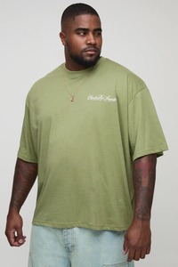 T-shirt homme oversize coupe ample épaules tombantes en coton épais style streetwear – Fournisseur pour commandes en gros - Product Image 2