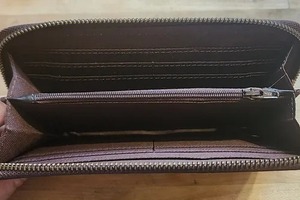 ผู้ผลิตชั้นนำของอินเดียสำหรับผู้หญิงกระเป๋าสตางค์หนังแท้สีน้ำตาลอินเดียน # womenswallet # Premiumleather - Product Image 5