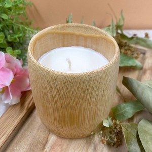 Handmade soy <b>wax</b> <b>candles</b> wholesale home fragrance decor competitive price natural bamboo <b>candle</b> - Product Image 3