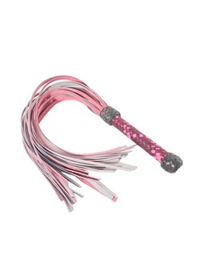 Fouet en cuir durable résistant aux chocs, poignée antidérapante, poids équilibré, stimulation précise et sensuelle, taille personnalisée - Produits Bondage - Product Image 4