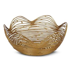 Grand panier de rangement créatif en métal pour fruits, idéal pour le bureau et la maison - Product Image 3