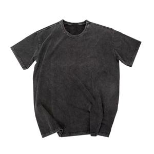 T-shirt en coton de qualité supérieure pour homme, col rond, couleur bordeaux, manches courtes, décontracté, écologique, 180g, uni - Product Image 4