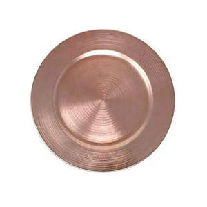 Assiette de présentation artisanale élégante, classique, unique, raffinée, personnalisée, ronde, en ardoise martelée, pour les fêtes - Product Image 6