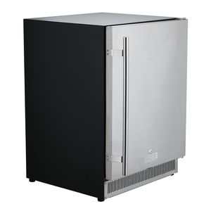 Frigorifero Elettrico per Bevande da Interno/Esterno da 24 Pollici, 185QT, Sottobanco, Indipendente, per Birra, Capacità 175 Lattine - Product Image 1