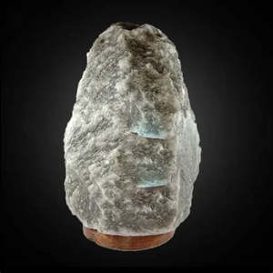 Lámpara de Sal Gris del Himalaya de Marca Privada, Ecológica, de Cristal de Roca, Terapéutica, Luz Nocturna, Proveedor Certificado KOSHER PK - Product Image 4