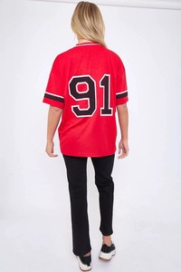 เสื้อเชิ้ตผู้หญิงปักลายแบบสั่งทำพิเศษจาก MERITORIOUS INTERNATIONAL ผ้าฝ้ายถัก 100% แขนสั้น สวมใส่สบาย แห้งเร็ว - Product Image 6