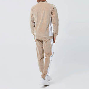 Ensemble de survêtement décontracté unisexe automne/hiver 100 % coton délavé, écologique, respirant et coupe-vent, avec sweat à capuche – Vente en gros - Product Image 5