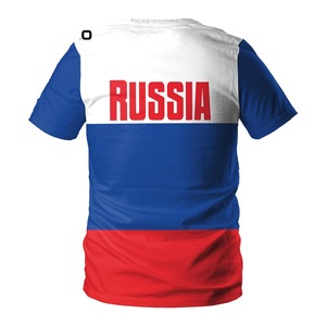 Maillot de football américain personnalisé 2026 Russie pour homme, col rond, manches courtes, respirant, séchage rapide, imprimé, pour adultes - Product Image 3