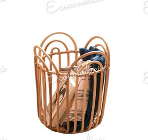 Boîte de rangement en herbe de mer faite à la main, panier tissé pour jouets d'enfants, écologique, multifonctionnel, décoration de chambre d'enfant - Product Image 4