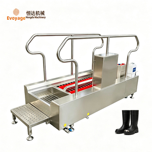 Équipement de nettoyage et de désinfection personnalisé pour semelles et tiges de bottes, <span class=keywords><strong>lave</strong></span>-bottes avec bassin de désinfection pour abattoirs et usines agroalimentaires - Product Image 1