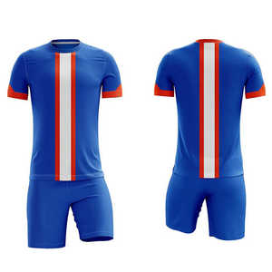 Wholesale Soccer Wear Sets Heat Sublimation Football Uniforms Club Full Team Sets High Quality <b>Men</b> Soccer Jersey - Product Image 4