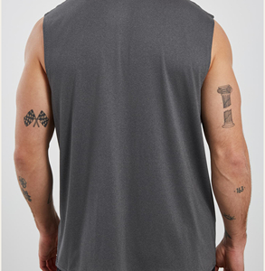 เสื้อกล้ามผู้ชายคุณภาพพรีเมียม ดีไซน์ใหม่ล่าสุด ปี 2026 แบบไร้แขน ระบายอากาศได้ดี ขนาดผู้ใหญ่ สำหรับออกกำลังกายและเล่นกีฬา - Product Image 4