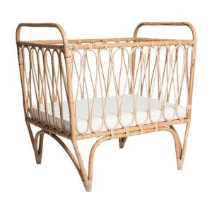 Meubles pour enfants en promotion : Lit bébé en rotin fait main de haute qualité pour chambre de bébé, prix d'usine de gros, lit pour nourrisson pas cher 2026 - Product Image 1