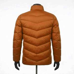 Men's Winter <b>Waterproof</b> Breathable Thick Warm Puffer <b>Jacket</b> with Hood Soft <b>Padding</b> Bubble <b>Jackets</b> Customizable Colors Sizes - Product Image 3