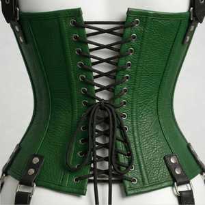 Faja Reductora de Cintura y Postura para Mujer, Tallas Grandes, Ajustable, de Cuero Sintético Estilo Steampunk, con Control de Abdomen y Efecto Moldeador - Product Image 5