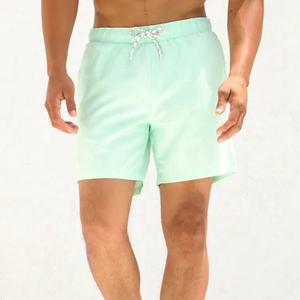 2022 pantalones cortos de verano de poliéster personalizados para hombre, pantalones cortos informales de playa de secado rápido, cordón elástico transpirable, 100% algodón de alta calidad - Product Image 3