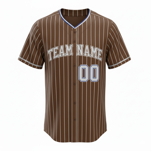 Maillot de baseball personnalisé, confortable et durable pour adulte, imprimé, respirant, col en V, conçu pour la vitesse, grandes tailles - Product Image 2