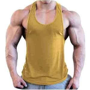 Wholesale Hot Sale <b>Men's</b> Tank Tops <b>for</b> Summer Custom Logo Gym Fitness Workout <b>Singlet</b> Muscle Bodybuilding <b>Men</b> Tank Top - Product Image 5