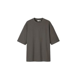 Qualité de luxe pour hommes Spandex/Coton 220 GSM Oversize T-shirt BD à épaules tombantes Logo personnalisé Poids lourd Respirant Design vierge - Product Image 3