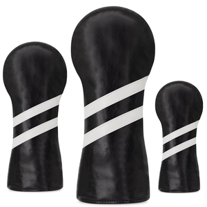 Factory Made Custom Embroidery logo <b>Golf</b> Head Covers High Quality Waterproof Genuine Leather <b>Golf</b> Headcover - Product Image 1