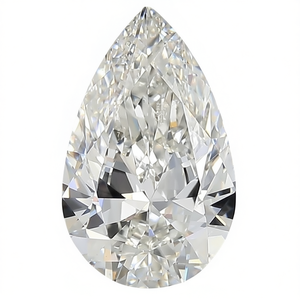 Bijoux en diamant cultivé certifié IGI 7 PEAR VS1 - Product Image 2