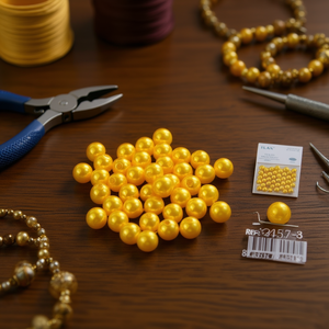 Perle di ilulite da 6 mm, 20 g per la creazione di gioielli - Product Image 3