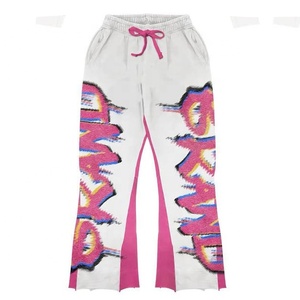 Conjunto de Ropa Urbana Personalizada para Hombre, Sudadera de Manga Larga con Estampado Gráfico de Grafiti, Pantalones Anchos de Pierna Ancha, Estilo Oversize - Product Image 4