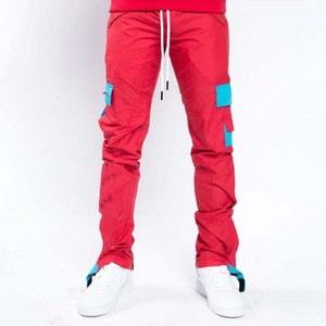 Pantalones Jogger Casuales para Hombre con Logotipo Personalizado, Cintura con Cordón, Transpirables, de Lona, con Bolsillos con Cremallera, Pantalones Cargo para Correr, de Cintura Media, de Secado Rápido - Product Image 3