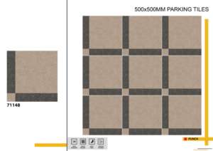 กระเบื้องปูพื้นภายนอกกันสภาพอากาศ ขนาด 500x500 มม. ออกแบบมาเพื่อให้ใช้งานได้อย่างมั่นคงทั้งในที่อยู่อาศัยและที่พาณิชย์ - Product Image 5