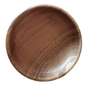 ชามไม้ใส่อาหารจานไม้เนื้อแข็งสำหรับรับประทานอาหารในห้องครัวที่บ้าน - Product Image 3