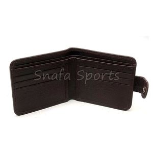 Portefeuille en cuir de vache véritable sur mesure, logo personnalisé, vente en gros, portefeuilles de marque en cuir de vache véritable - Product Image 3