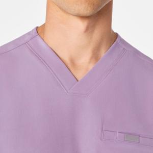 Custom Logo Medical <b>Scrubs</b> Uniform Set for Men Stretch Fabric Oversized <b>Scrub</b> <b>Top</b> Jogger Pants Nursing Surgical Hospital Wear - Product Image 5