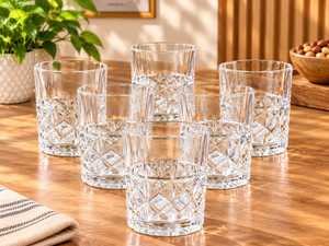 Luxury Crystal <b>Glasses</b> for Juice and Water Reusable Eco-Friendly Drinking <b>Glass</b> with 300mm Diameter - Product Image 4