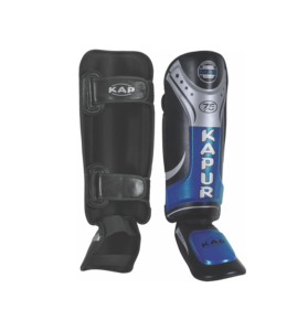 Protège-tibias et protège-pieds professionnels de Muay Thai, rembourrés et détachables, équipement durable pour l'entraînement de kickboxing - Product Image 4