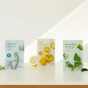 Goodal แผ่นมาส์กแบบอ่อน1จาก3ตัวเลือกต้นชาชาเขียว yuja - Product Image 1