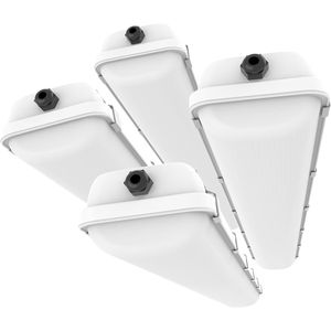 Lampada LED Impermeabile 40W 4FT 5200LM IP65 5000K 100-277V per Autolavaggi, Illuminazione Tri-proof - Product Image 1