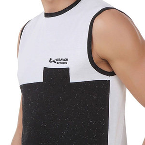 Camiseta sin Mangas para Hombre, Diseño Nuevo y Transpirable, MOQ Bajo, Venta al Por Mayor, Última Llegada, Ropa Deportiva - Product Image 6
