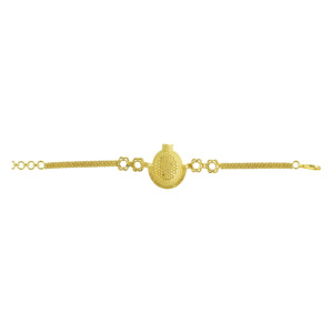 Juego de Joyería Nupcial Habesha Etíope y Eritreo Chapado en Oro de 14K, 18K y 24K, 5 Piezas, Estilo Africano, Turco y Dubái, Venta al Por Mayor - Product Image 6