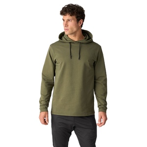2025 hommes vert Olive pull à capuche doux coton polaire sweat à capuche pour décontracté hiver Streetwear utilisation - Product Image 1