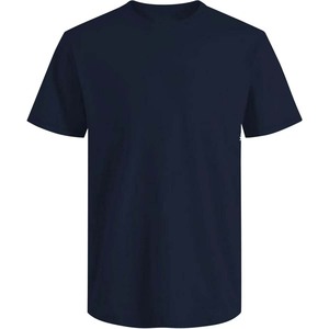 Camiseta de Manga Corta para Hombre, Color Azul Marino, Cuello Redondo, Corte Regular, Estilo Casual, Tejido de Algodón - Product Image 4